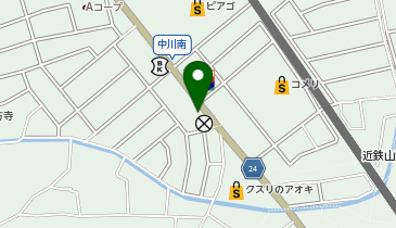 コメダ珈琲店 伊勢中川店の地図画像