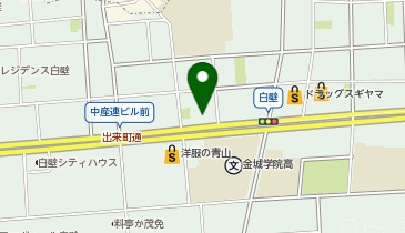 コメダ珈琲店 白壁店の地図画像