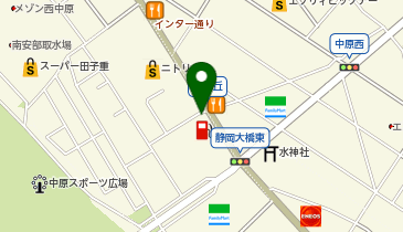 コメダ珈琲店 静岡インター店の地図画像