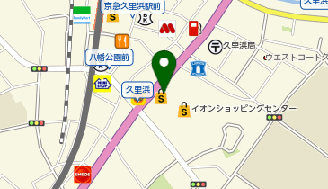 コメダ珈琲店 イオン久里浜店の地図画像