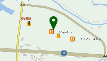 コメダ珈琲店 イオンモール草津店の地図画像