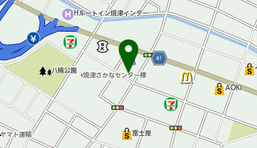 コメダ珈琲店 焼津インター店の地図画像