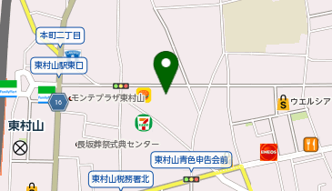 コメダ珈琲店 東村山店の地図画像