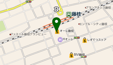 コメダ珈琲店 藤枝駅南店の地図画像