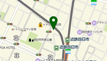 コメダ珈琲店 近鉄四日市店の地図画像