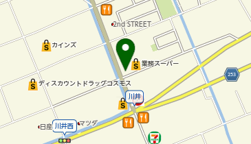 コメダ珈琲店 袋井店の地図画像