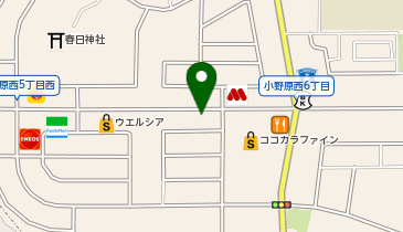 コメダ珈琲店 箕面小野原店の地図画像