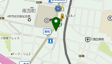 コメダ珈琲店 堺東店の地図画像