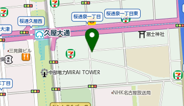 コメダ珈琲店 東桜武平通店の地図画像