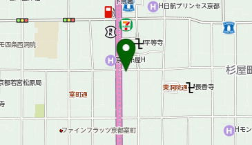 コメダ珈琲店 烏丸五条店の地図画像