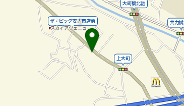 コメダ珈琲店 広島大町店の地図画像