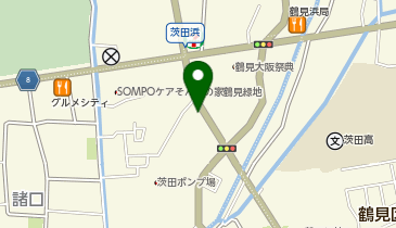 コメダ珈琲店 鶴見諸口店の地図画像