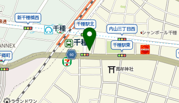 コメダ珈琲店 千種駅前店の地図画像