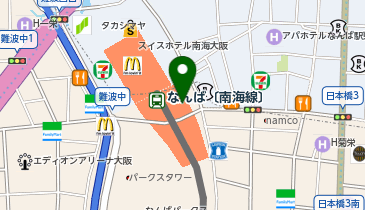コメダ珈琲店 なんばCITY店の地図画像