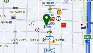 コメダ珈琲店 北浜南店の地図画像