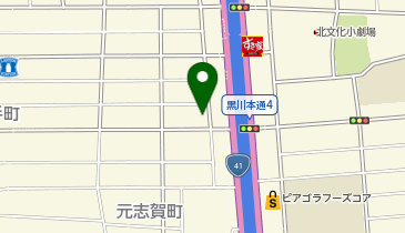 コメダ珈琲店 城北店の地図画像