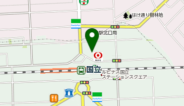 コメダ珈琲店 国立北口店の地図画像