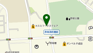コメダ珈琲店 成田ニュータウン店の地図画像