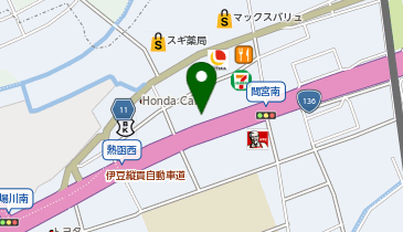 コメダ珈琲店 函南町店の地図画像