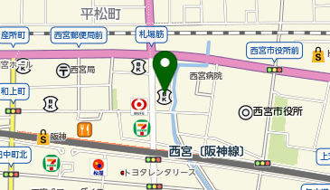 コメダ珈琲店 阪神西宮店の地図画像
