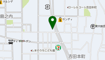 コメダ珈琲店 東大阪吉田店の地図画像