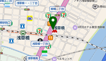 コメダ珈琲店 浅草橋駅前店の地図画像