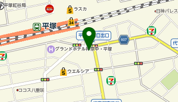 コメダ珈琲店 平塚駅南口店の地図画像