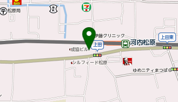 コメダ珈琲店 河内松原駅前店の地図画像
