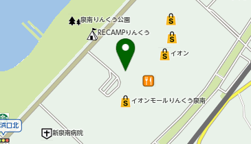 コメダ珈琲店 イオンモールりんくう泉南店の地図画像