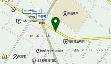 コメダ珈琲店 福岡甘木店の地図画像