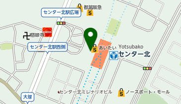 コメダ珈琲店 センター北駅店の地図画像