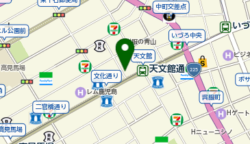 コメダ珈琲店 鹿児島天文館店の地図画像