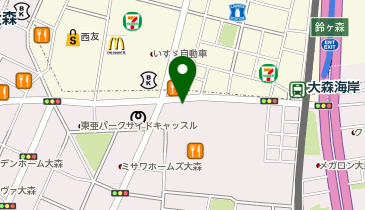 コメダ珈琲店 大森イトーヨーカドー店の地図画像