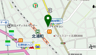 コメダ珈琲店 北浦和駅前店の地図画像