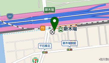 コメダ珈琲店 新木場駅前店の地図画像