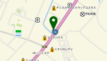 コメダ珈琲店 宇和島店の地図画像