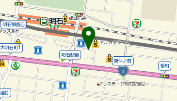コメダ珈琲店 明石駅前店の地図画像