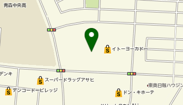 コメダ珈琲店 CiiNA CiiNA青森店の地図画像