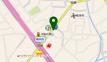 コメダ珈琲店 梅森台店の地図画像