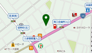 コメダ珈琲店 三原皆実店の地図画像