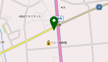 コメダ珈琲店 大野インター店の地図画像