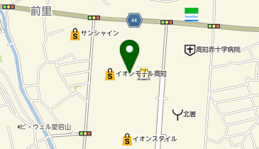 コメダ珈琲店 イオンモール高知店の地図画像