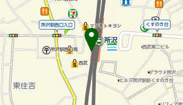 コメダ珈琲店 グランエミオ所沢店の地図画像