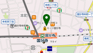 コメダ珈琲店 ミーツ国分寺店の地図画像
