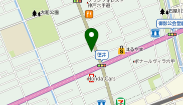 コメダ珈琲店 神戸灘店の地図画像