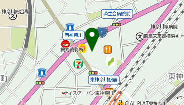 コメダ珈琲店 イオン東神奈川店の地図画像