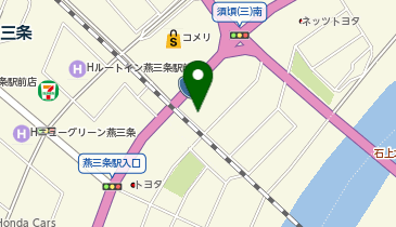 車検のコバック 三条店の地図画像