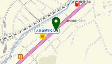 車検のコバック 大分大在店の地図画像