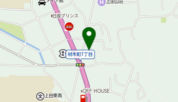 車検のコバック 上田材木町店の地図画像