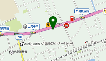 車検のコバック 糸島前原東店の地図画像